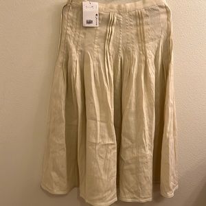COS Linen skirt, size 6, NWT